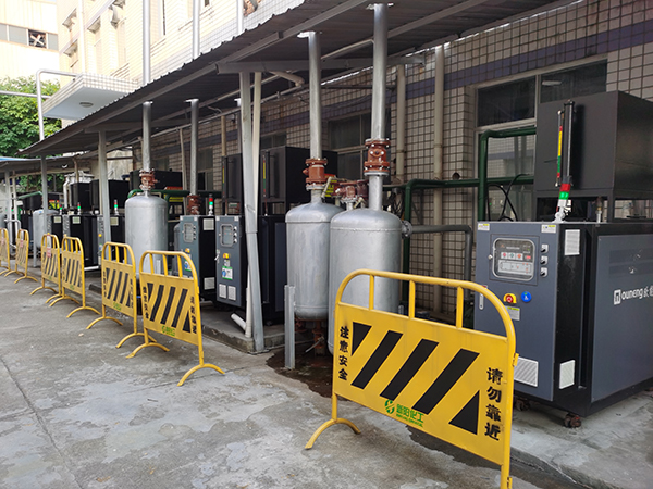 橡膠擠出模溫機，冷熱油切換系統高效控溫