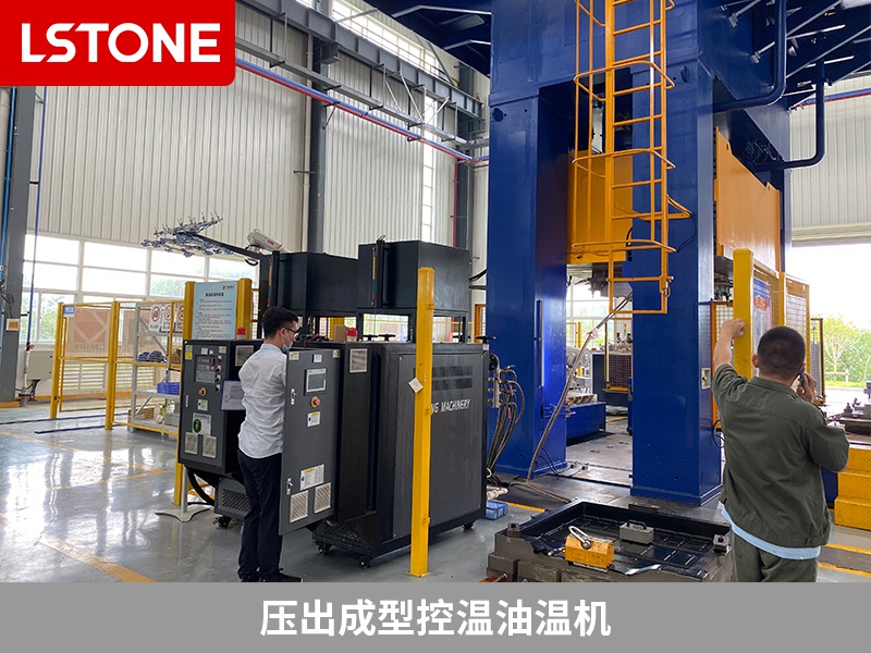 壓出成型控溫油溫機為生產線控溫，助力輕合金精密成形